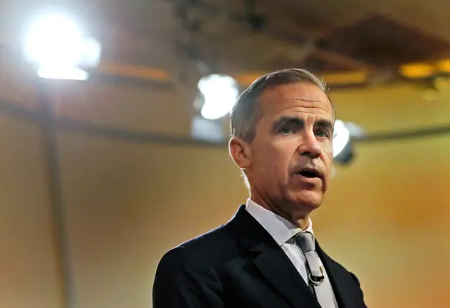 Bank of England governor Mark Carney