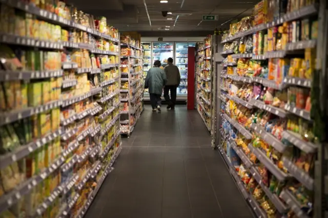 Shoppers in Paris