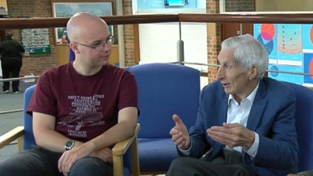 Ryan MacDonald and Lord Martin Rees