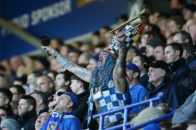 Portsmouth supporter