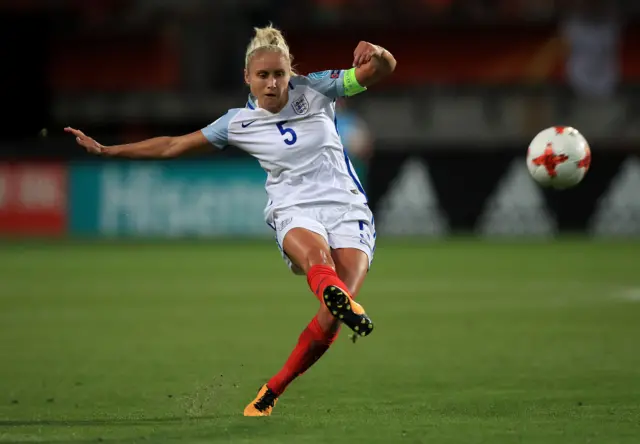 England's Steph Houghton