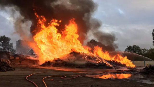 Fire on Chemical Lane