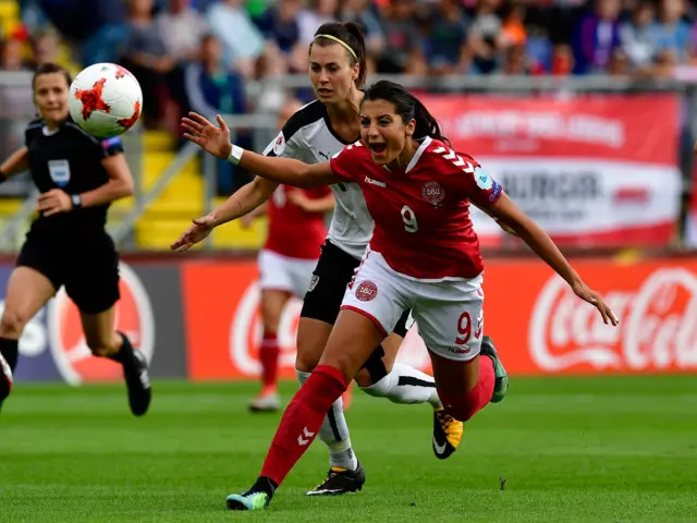 Denmark's Nadia Nadim