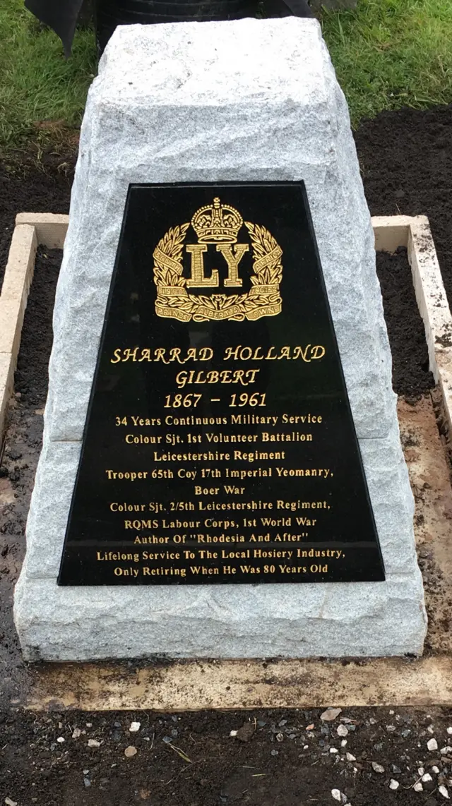 Sharrad Holland Gilbert Memorial