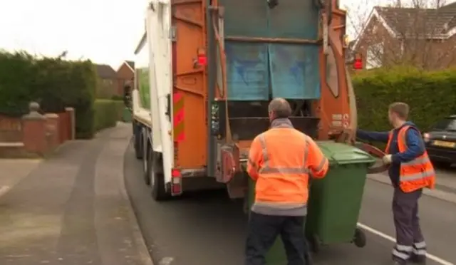 fortnightly bin collections given the go ahead