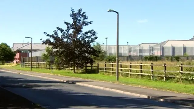 HMP Featherstone from Midlands Today's library pictures