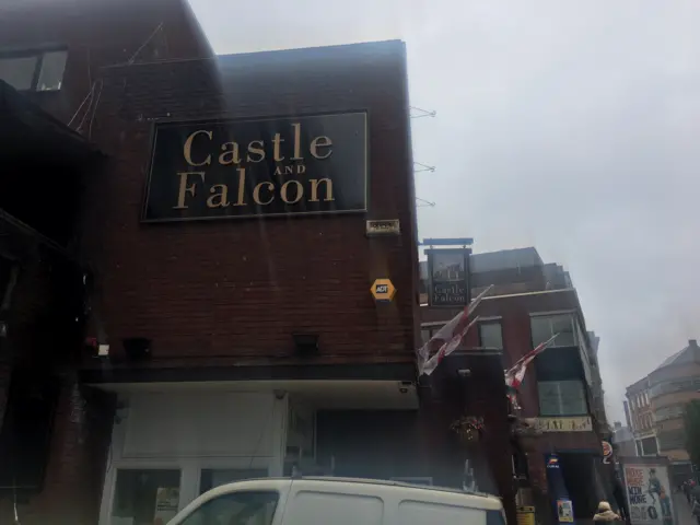 Castle and Falcon