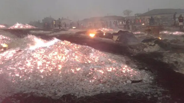 Masala Market fire