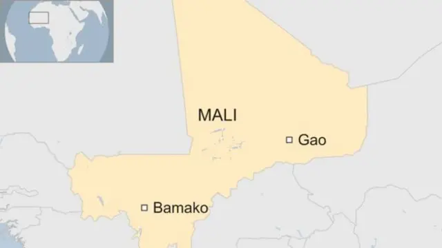 Map of Mali