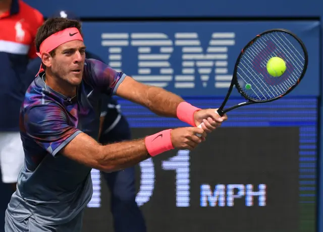 Juan Martin del Potro of Argentina