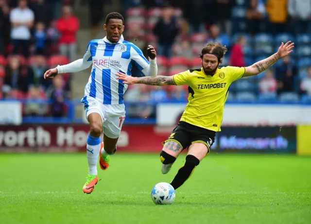 John Brayford in action while on loan at Burton Albion last season