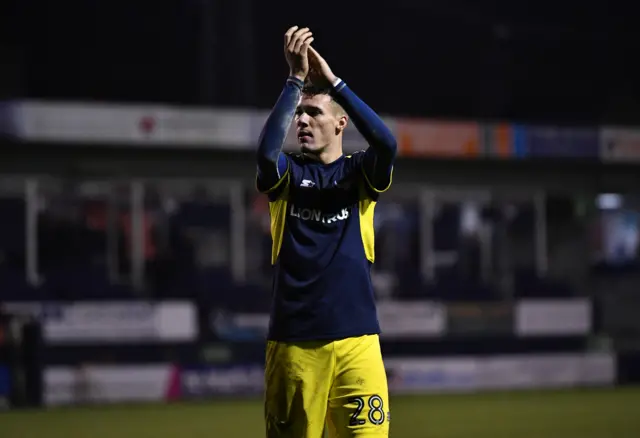 Oxford United winger Marvin Johnson