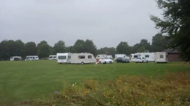 Traveller camp