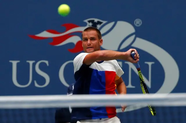 Mikhail Youzhny of Russia