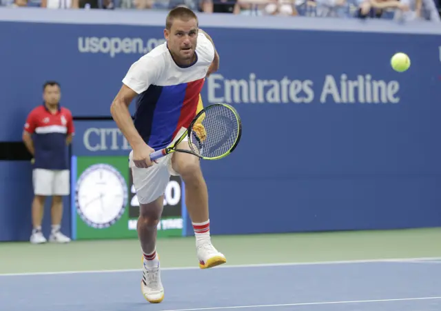 Mikhail Youzhny of Russia