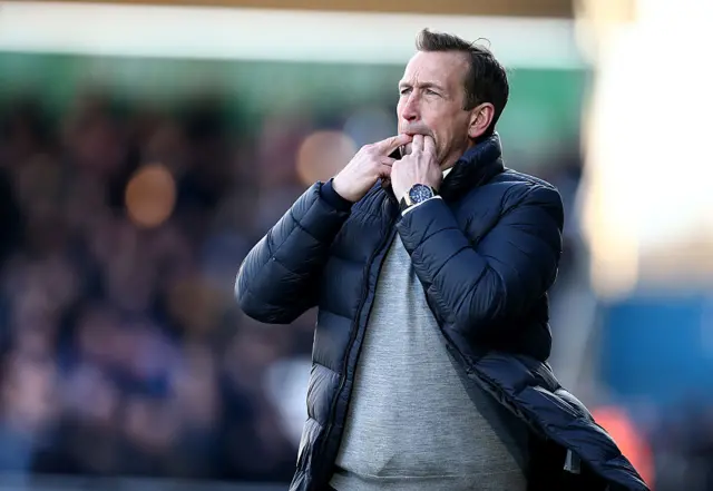 Northampton Town manager Justin Edinburgh