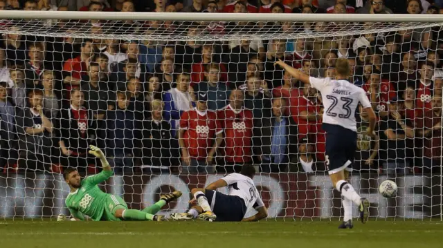 Millwall disallowed goal