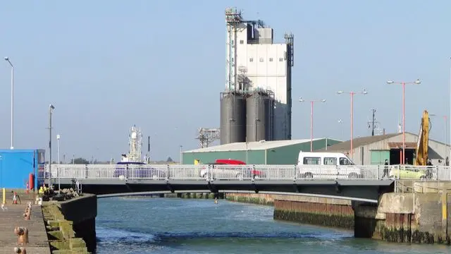 Bascule Bridge in Lowestoft.