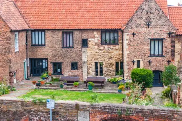 Beverley Friary and its gardens.