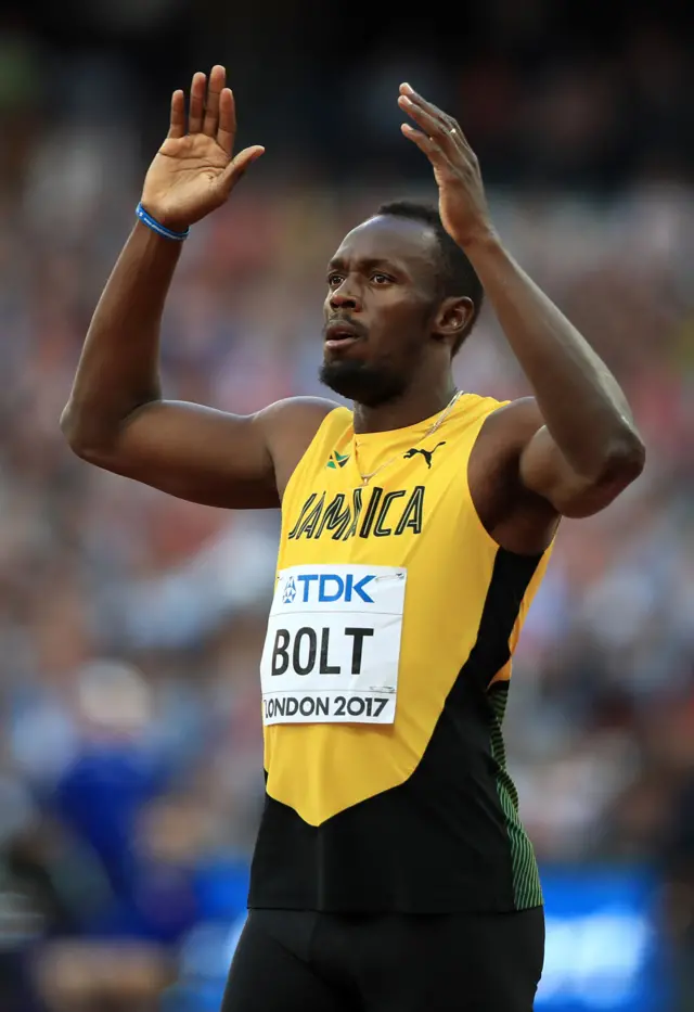 Jamaica's Usain Bolt