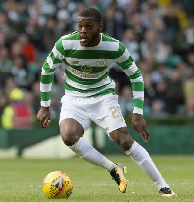 Celtic midfielder Olivier Ntcham