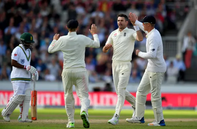 England celebrate