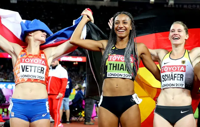 Nafi Thiam wins gold