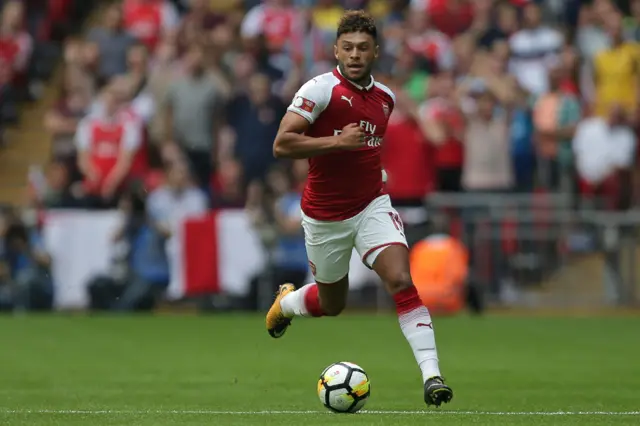 Arsenal's Alex Oxlade Chamberlain