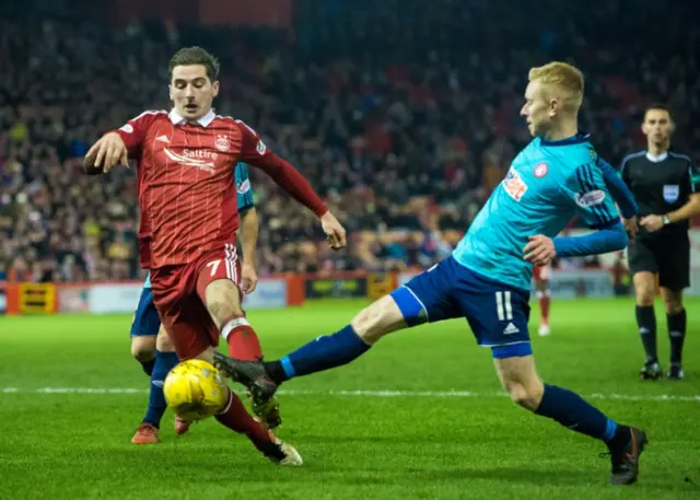 Kenny McLean and Ali Crawford