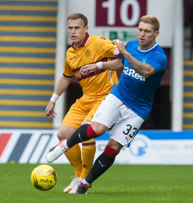 Steven Hammell and Martyn Waghorn