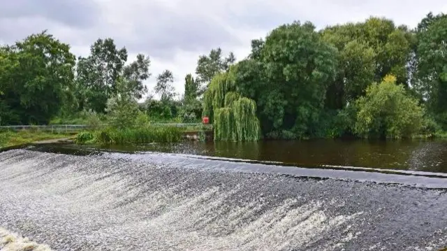 Weir in Shrewsbury