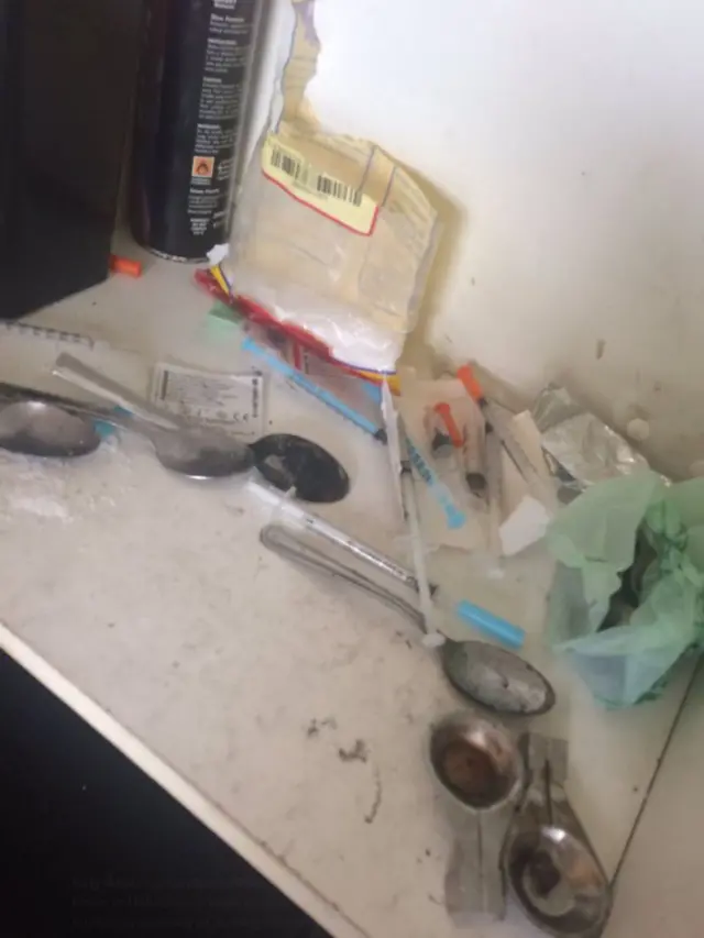 Drug paraphernalia in Hull property