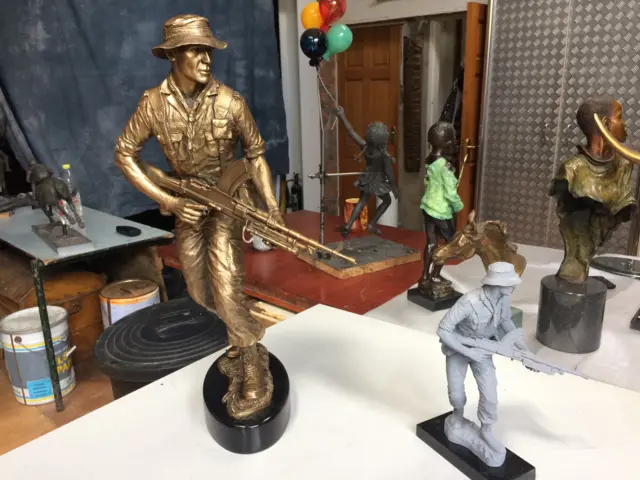 Model of statue