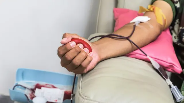 Blood donor. Pic: Getty Images