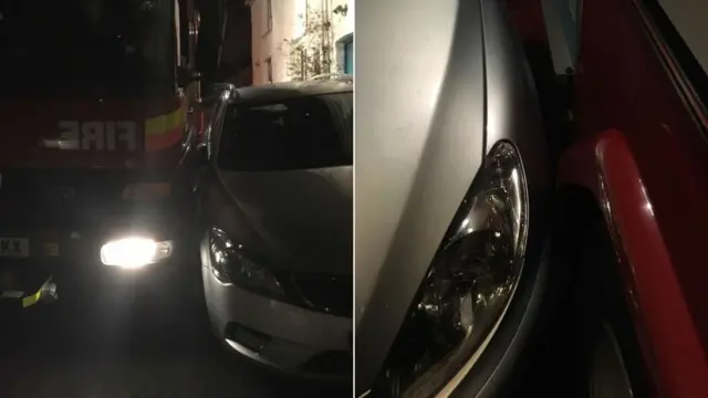 Parking. Pic: Lostwithiel Community Fire Station