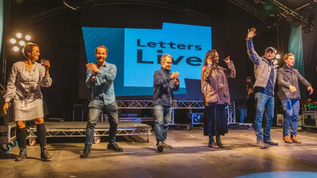 The cast of Letters Live