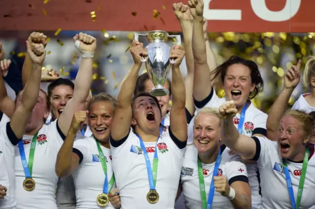 England celebrate