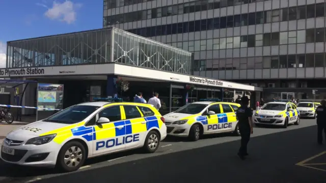 Plymouth rail station
