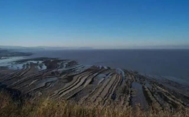View from the Lilstock coast