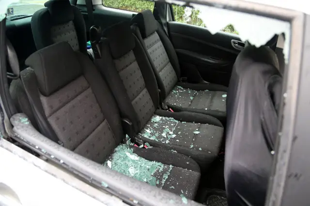 Car vandalised