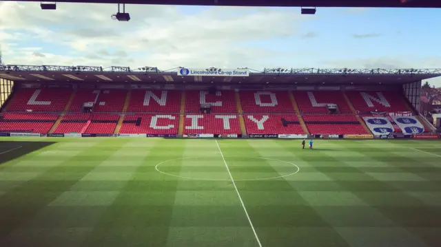 Lincoln city football ground