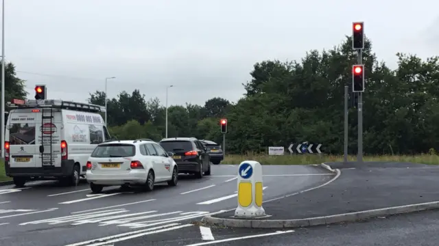 M54 junction four