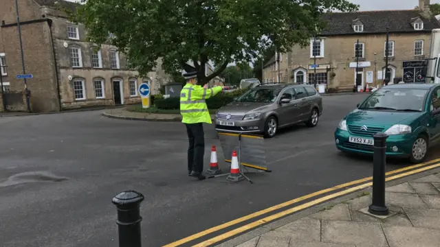 police cordon