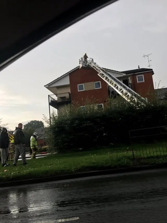 House fire in Ashford