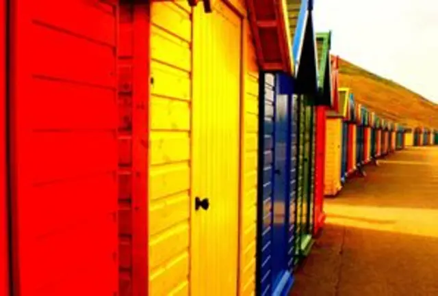 Beach huts