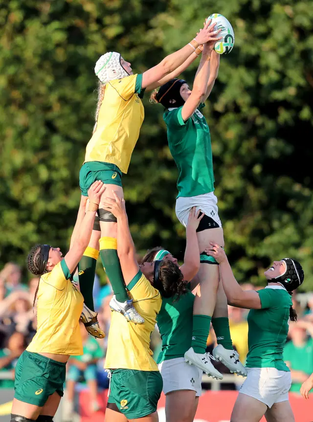 Australia lineout