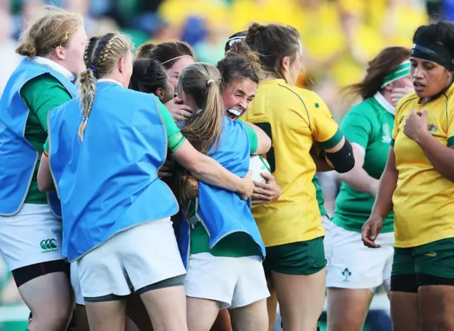 Ireland celebrate