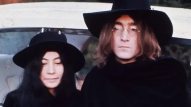 John Lennon and Yoko Ono