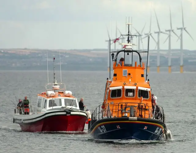 Fishing boat rescue