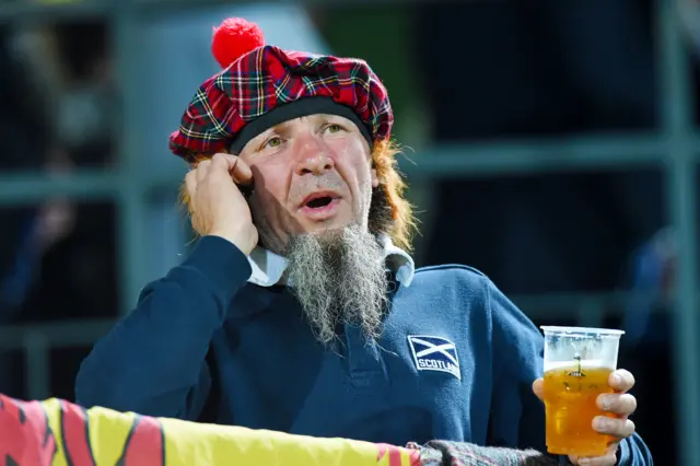 A Scotland supporter